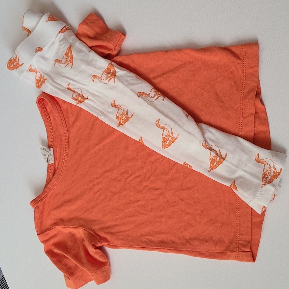 Kate Quinn boxy tee & goose legging set 18-24months